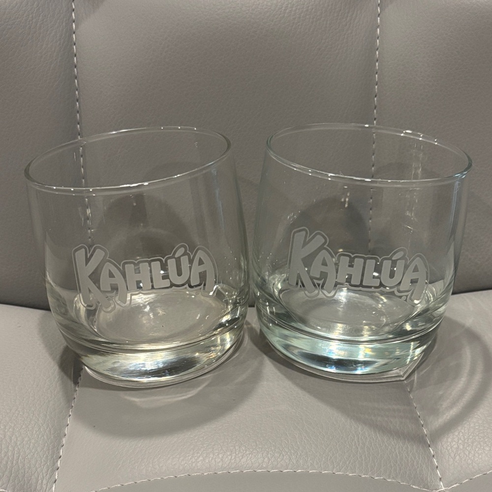Vintage Kahlua Cocktail Glass Set